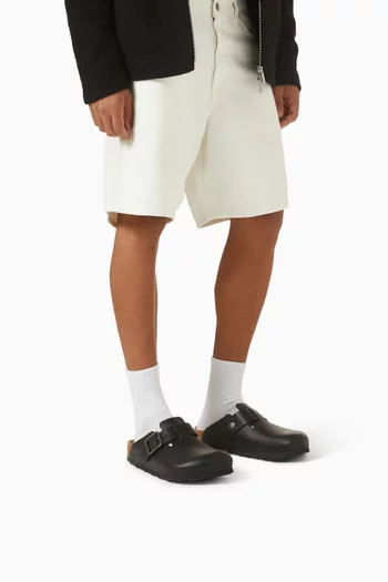 حذاء كلوغ بوسطن دبليو بي جلد طبيعي