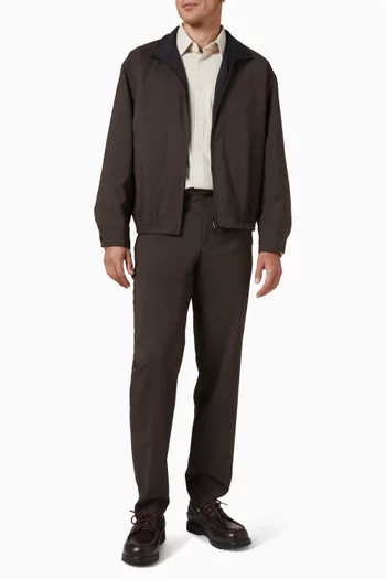 Curtis Drawstring Pants in Motion Wool