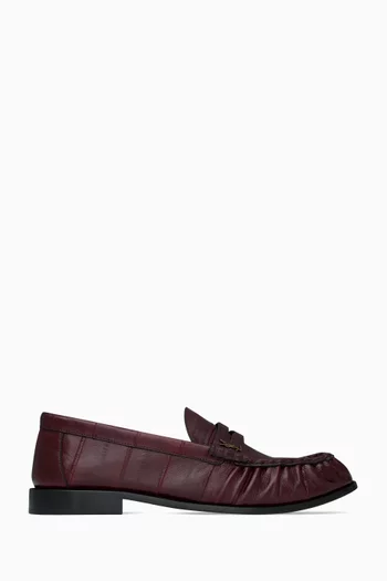 Le Penny Loafers in Eel Leather