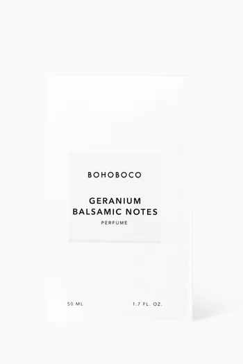 Geranium Balsamic Note Perfume, 50ml
