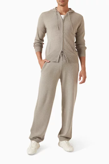 بنطال بقصة ساق مستقيمة كشمير