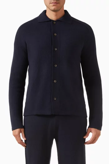 قميص كشمير بنسيج سميك