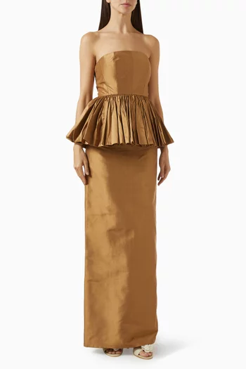 فستان سهرة توليب امبيريال