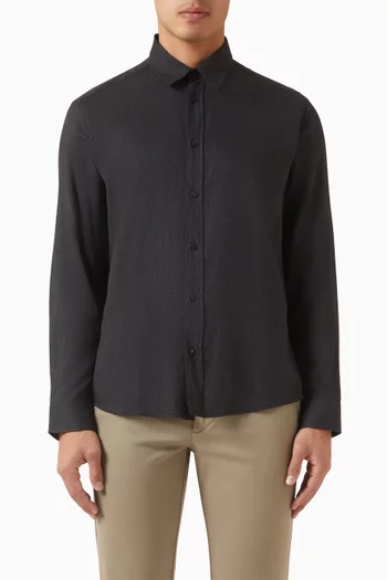 قميص ليام مزيج قطن وفلانيل 