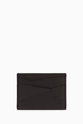 Puzzle Plain Cardholder in Classic Calfskin