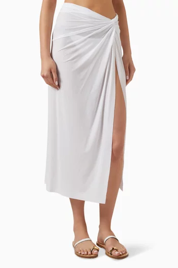 Karen Midi Pareo Skirt