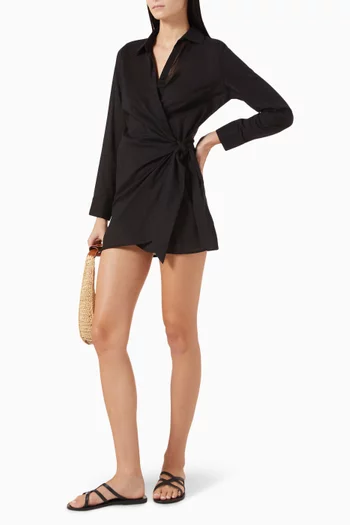 Lia Short Cover-up in Cotton