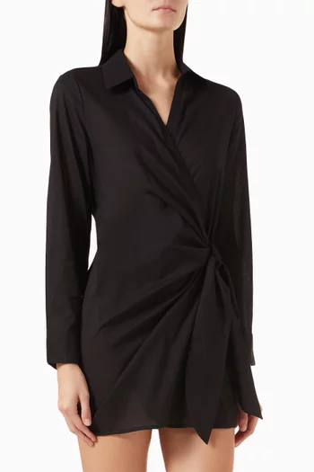 Lia Short Cover-up in Cotton