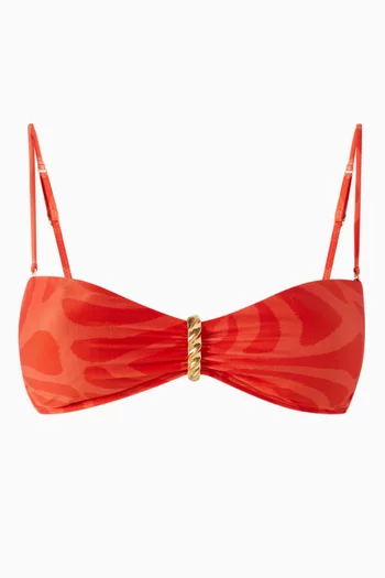 Lori Bandeau Bikini Top