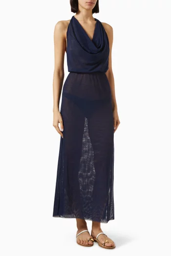 Tilly Long Cover-up in Mesh