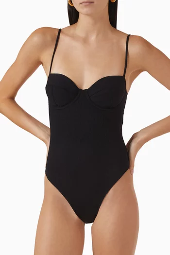Firenze Corsage One-piece Swimsuit
