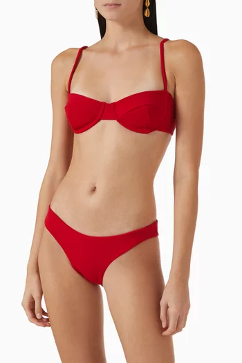 Basic Bikini Briefs in Crepe