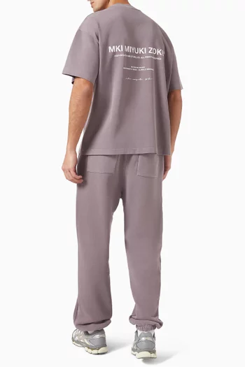 تي شيرت بعبارة Design Studio قطن