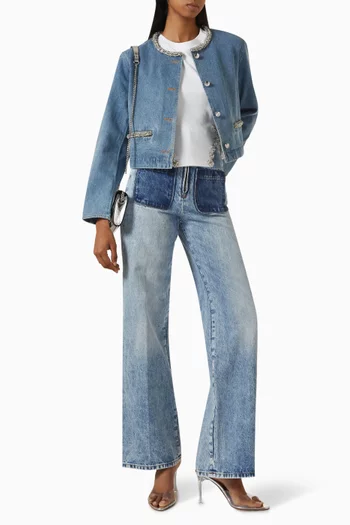 Erzelia Jacket in Cotton-denim