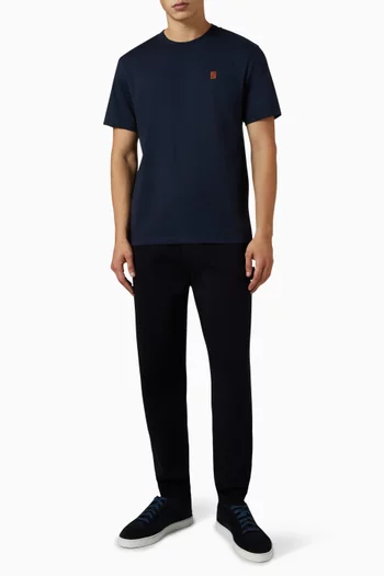 Logo Patch T-shirt in Cotton