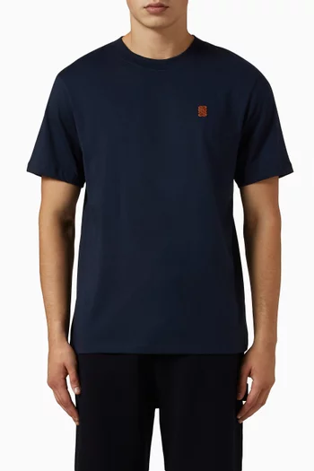 Logo Patch T-shirt in Cotton