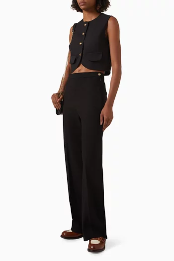 Straight-leg Pants