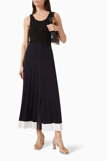 Oceane Knit Skirt in Viscose Blend