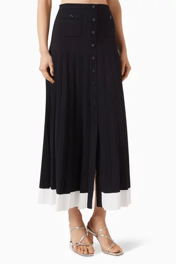 Oceane Knit Skirt in Viscose Blend