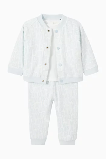 طقم هدايا بتصميم بوجهين، 3 قطع