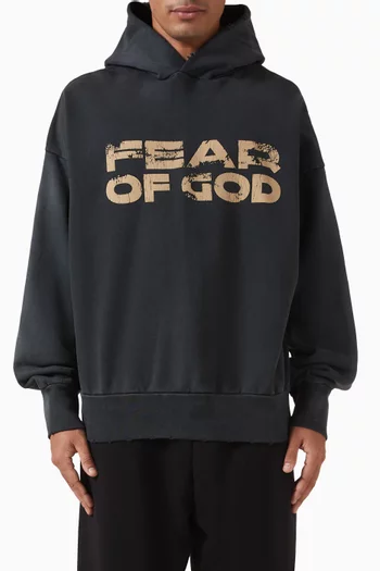 Logo Hoodie in Cotton