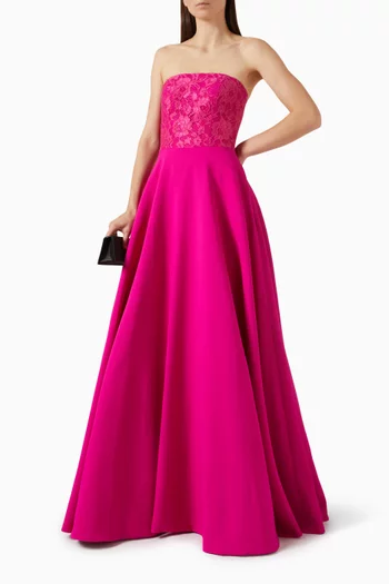 Lace Bodice Ball Gown
