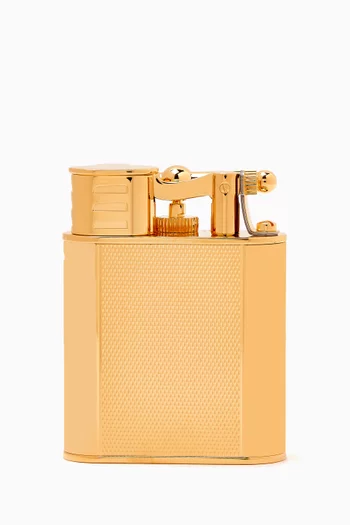 Turbo Barley Lighter in Gold-plated Brass