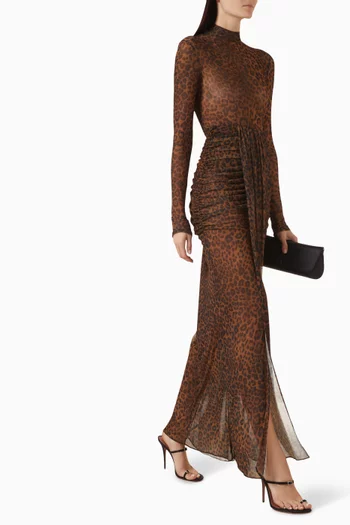 بودي سوت بنقشة قماش شبكي