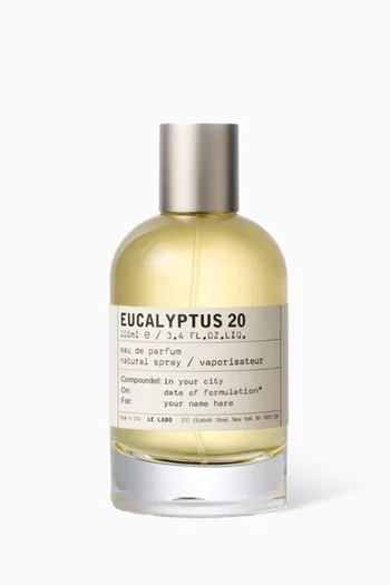 Eucalyptus 20 Eau de Parfum, 100ml