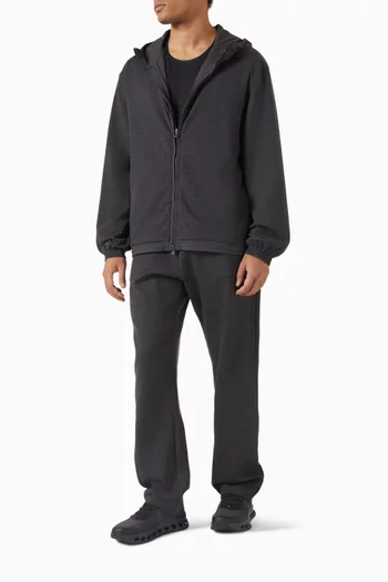 Knit Jogger Pants in Wool