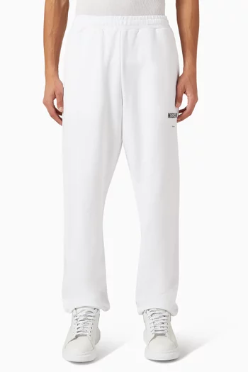 Logo Sweatpants in Cotton