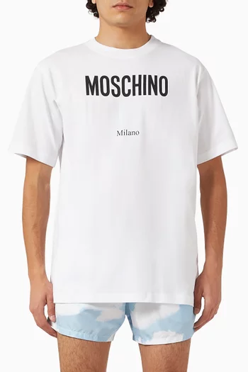 Logo T-shirt in Cotton