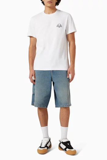 Printed T-shirt in Cotton