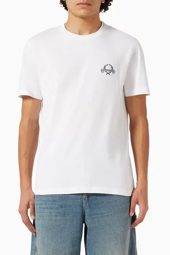 Printed T-shirt in Cotton