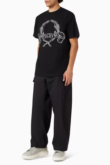 Logo T-shirt in Cotton