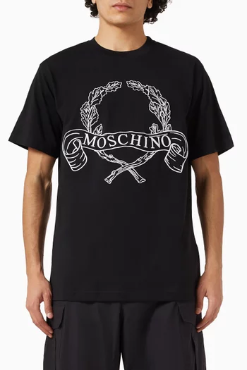 Logo T-shirt in Cotton