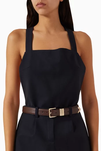 Multi-ring Belt in Leather