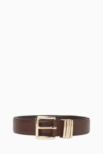 Multi-ring Belt in Leather