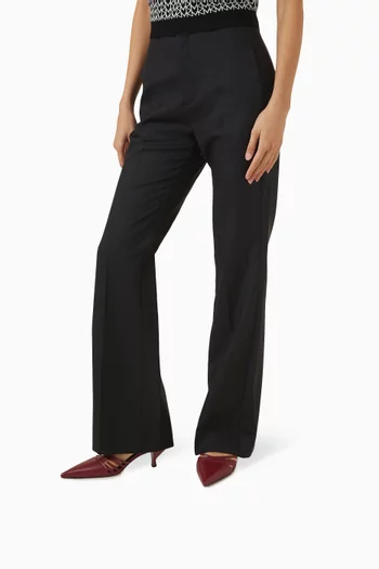 Haisley Mule Pumps in Leather