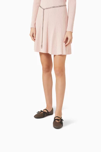 Indy Flex Ballet Flats in Logo Canvas