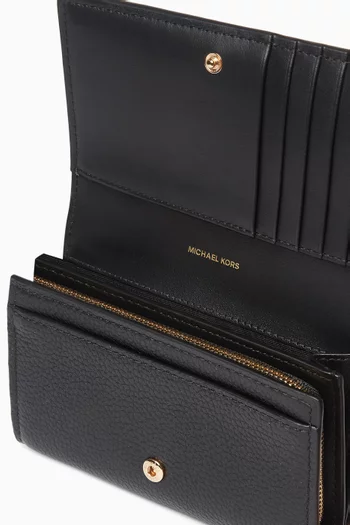 Jet Set Wallet in Leather