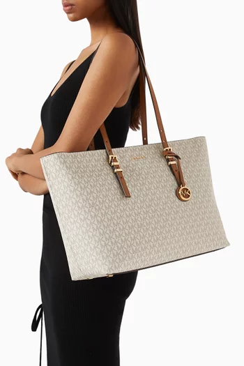 حقيبة يد كوين كبيرة قنب بشعار الماركة