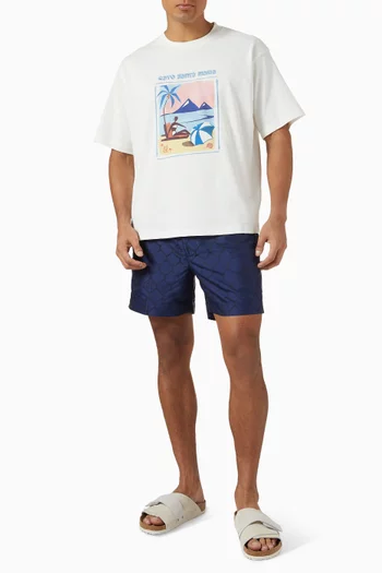 Diera Jacquard Swim Shorts