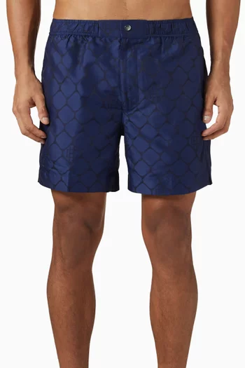 Diera Jacquard Swim Shorts