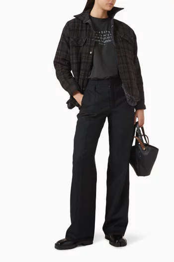 جاكيت بنمط قميص مبطّن بوجهين