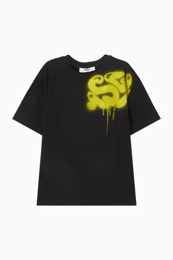 Logo T-shirt in Cotton