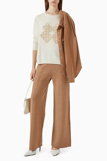 Amelie Symbol Sweater in Cashmere
