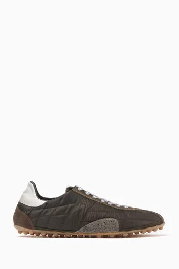 Sprinter Sneakers in Quilted Fabric