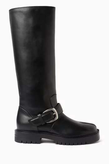 Tabi Country Knee-high Boots in Calf Leather
