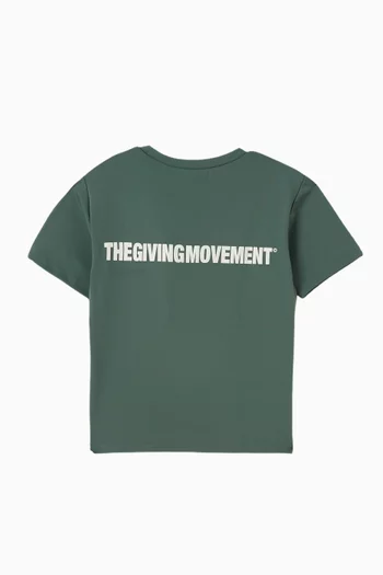 Regular-fit T-shirt in Recycled Softskin